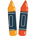 Crayon Pencil Clip Icon