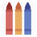 Crayon Color Stationary Icon