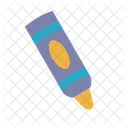 Crayon Stationery Pencil Icon