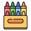 Crayon Crayons Crayon Box Icon