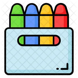 Crayon Colors  Icon