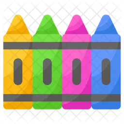 Crayon Colors  Icon