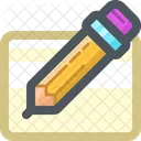 Crayon Edition Saisie Icon