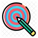 Crayon Flechette Tableau Icône
