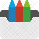 Crayon Color Art Icon