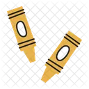 Crayon Color Kids Icon