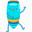 Crayon mascot  Icon