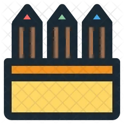 Crayon Pen  Icon