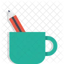 Crayon Regle Tasse Icône