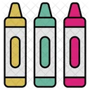 Lapices De Color Icono