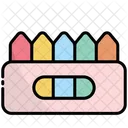 Crayons Draw Drawing Icon