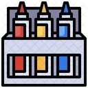 Crayons Color Color Box Crayons Icon