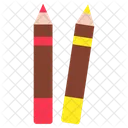 Crayons A Levres Crayons De Couleur Maquillage Icône