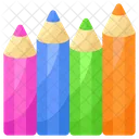 Crayons de couleur  Icône