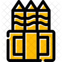 Crayons Art Coloring Icon