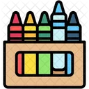 Crayons Draw Drawing Icon