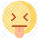 Crazy Tongue Out Emoji Icon