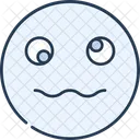 Emoji Crazy Icon