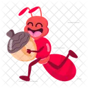 Ant Cartoon Ant Stickers Cute Ants Icon