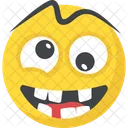 Crazy Naughty Emoji Icon