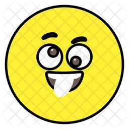 Crazy Face Emoji Icon