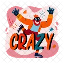 Crazy Funny Dancing Icon