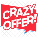 Crazy Offer Special Discount Discount Icon