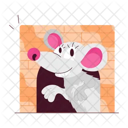 Crazy Rat  Icon