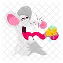 Crazy Rat  Icon