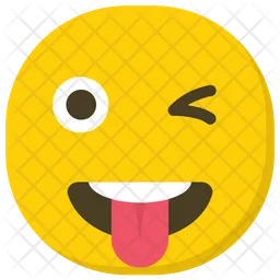 Crazy Smiley Emoji Icon