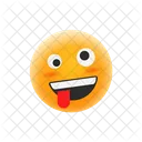 Crazy Smiley Smiley Naughty Emoji Icon