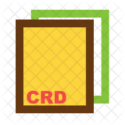 Crd File  Icon
