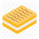 Cream Biscuit  Icon