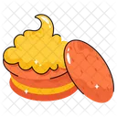 Sweet Tasty Biscuit Icon