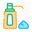 Cream Bottle Care Icon