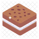 Chocolate Sweet Cream Cookie Icon