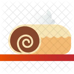 Cream Roll  Icon