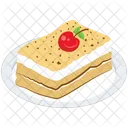 Creamy Pastry Platter Pastry Platter Food Icon