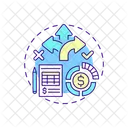 Detailed Budget Financial Report Business Report Icon