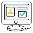 Social Account Website Icon