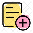 Create File  Icon