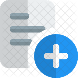 Create File Icon - Download in Gradient Style