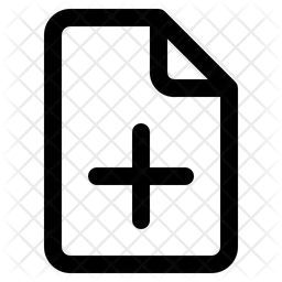 Create File  Icon
