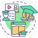 Create online course  Icon