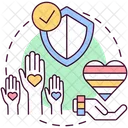 Create Safe Space  Icon