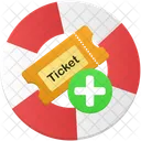 Create Ticket  Icon