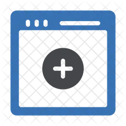 Create Webpage  Icon