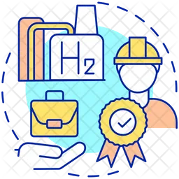 Creating skilled jobs  Icon
