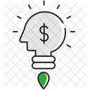 Creative Bulb Innovation Icon