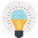 Idea Brain Creativity Icon